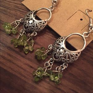 Peridot earrings